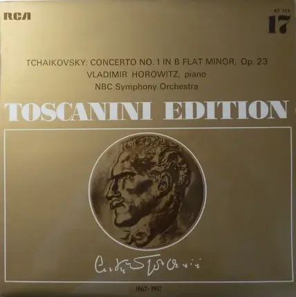 Tchaikovsky - Concerto No. 1 (Toscanini Edition 17)