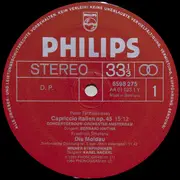 LP - Pyotr Ilyich Tchaikovsky , Bedřich Smetana , Maurice Ravel , Franz Liszt - Cappricio Italien, Die Moldau, Boléro, Les Préludes - Vier Wunschkonzert-Meisterwerke