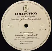 LP - Pyotr Ilyich Tchaikovsky , Berliner Philharmoniker , Ferenc Fricsay - Symphonie Nr. 5 E-moll Op. 64