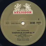 LP - Tchaikovsky - Symphonie Nr. 6 »Pathétique«