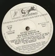 LP - Tchaikovsky - Eugen Onegin Grosser Querschnitt - Russich Gesungen