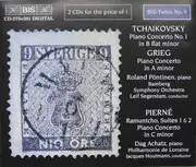 Double CD - Tchaikovsky , Grieg a.o. - Piano Concertos, Ramuntcho Suites - Fatbox