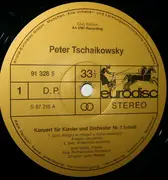 LP - Pyotr Ilyich Tchaikovsky , Emil Gilels , New Philharmonia Orchestra , Lorin Maazel - Die Klavierkonzerte Nr.1+3