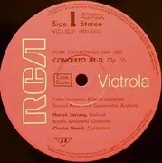 LP - Tchaikovsky,Tartini/  Boston Symphony Orchestra , H. Szeryng - Violin Concerto In D - 'Devil's Trill' Sonata