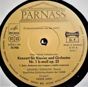 Double LP - Tchaikovsky - Tschaikowsky Wettbewerb Moskau 1966 - Gatefold