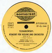 LP - Pyotr Ilyich Tchaikovsky , György Pauk , Gunnar Staern , The London Philharmonic Orchestra - Violin Konzert D- Dur, Opus 35