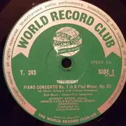 LP - Tchaikovsky - Piano Concerto No 1 / Introduction And Allegro