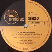 LP - Tchaikovsky - Klavierkonzert Nr. 1 B-moll / Scherzo