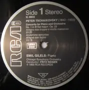 LP - Tchaikovsky - Violinconcerto / Pianoconcerto No. I