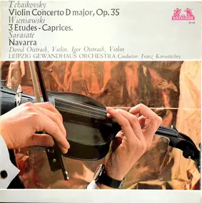 Pyotr Ilyich Tchaikovsky - Violin Concerto D Major, Op. 35 / 3 Etudes-Caprices / Navarra