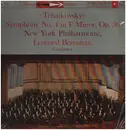 LP - Pyotr Ilyich Tchaikovsky , Leonard Bernstein , The New York Philharmonic Orchestra - Symphony No. 4 In F Minor, Op 36