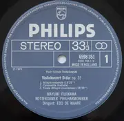 LP - Tchaikovsky / Bruch - Violinkonzert D-dur Op. 35  •  Violinkonzert Nr. 1 G-moll Op. 26