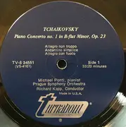 LP - Tchaikovsky - Michael Ponti, Prague Symph. Orch.; Kapp - Piano Concerto No. 1 / Concert Fantasy For Piano And Orchestra