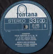 LP - Tchaikovsky - Violin Concerto In D / Piano Concerto No. 1