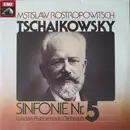 LP - Pyotr Ilyich Tchaikovsky , Mstislav Rostropovich , The London Philharmonic Orchestra - Sinfonie Nr. 5