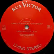 LP - Tchaikovsky / Rimsky-Korsakov - Capriccio Italien · Capriccio Espagnol