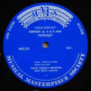 LP - Pyotr Ilyich Tchaikovsky , Orchester Der Tonhalle Zürich Leitung: Josef Krips - Symphonie Nr.6 'Pathétique'