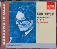 Pyotr Ilyich Tchaikovsky , Otto Klemperer , Philharmonia Orchestra - Symphonies 4, 5 & 6 Pathétique