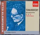 Double CD - Pyotr Ilyich Tchaikovsky , Otto Klemperer , Philharmonia Orchestra - Symphonies 4, 5 & 6 Pathétique