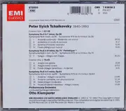 Double CD - Pyotr Ilyich Tchaikovsky , Otto Klemperer , Philharmonia Orchestra - Symphonies 4, 5 & 6 Pathétique