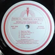LP - Tchaikovsky - Vespers And Solemn Matins Op. 52