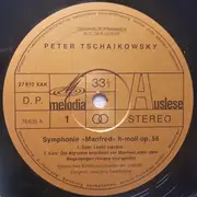 LP - Tchaikovsky - Sinfonie 'Manfred' op. 58 - Golden Labels