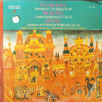Tchaikovsky / Prokofiev / Arensky - Serenade In C For Strings, Op. 48, Classical Symphony In D, Op. 25, Variations On A Theme By Tchaik
