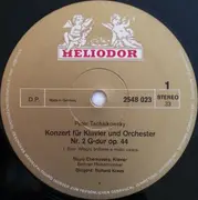 LP - Tchaikovsky / Shura Cherkassky, Berliner Philharmoniker, Richard Kraus - Klavierkonzert Nr.2