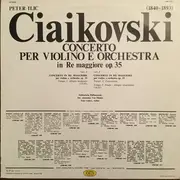 LP - Tchaikovsky - Concerto Per Violine E Orchestra In Re Maggiore Op. 35