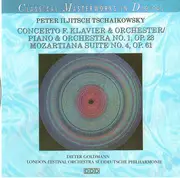 CD - Pyotr Ilyich Tchaikovsky - Concerto Für Klavier & Orchester / For Piano & Orchestra No. 1, Op.23 Mozartiana Suite No. 4, Op. 61