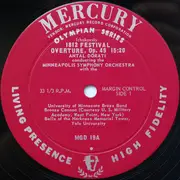 LP - Tchaikovsky / Beethoven - 1812 Festival Overture, Op. 49 / Wellington's Victory Battle Symphony, Op. 91