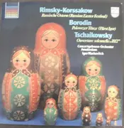 LP - Rimsky-Korsakov / Borodin / Tchaikovsky - Russische Ostern / Polowezer Tänze / Overture Solennelle '1812'