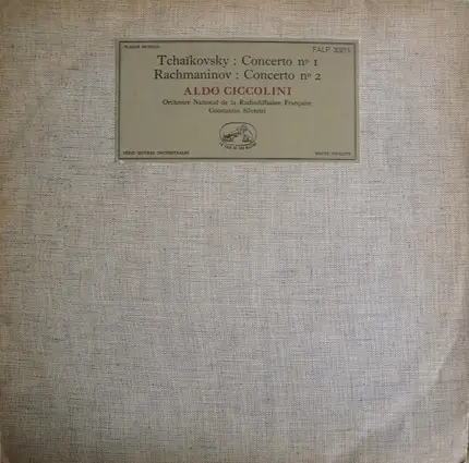 Tchaikovsky / Rachmaninoff - Concerto N° 1 / Concerto N° 2