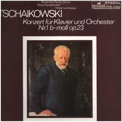 Pyotr Ilyich Tchaikovsky / Sviatoslav Richter , Karajan , Wiener Symphoniker - Konzert für Klavier und Orchester Nr. 1 b-moll op.23