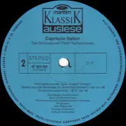 LP - Pyotr Ilyich Tchaikovsky - Capriccio Italien (Das Schönste Von Peter Tschaikowsky)