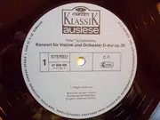 LP - Pyotr Ilyich Tchaikovsky - Violinkonzert D-Dur