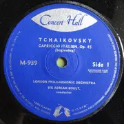 7'' - Pyotr Ilyich Tchaikovsky - The London Philharmonic Orchestra Direction: Sir Adrian Boult - Capriccio Italien