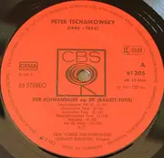 LP - Leonard Bernstein - Tschaikowsky: Der Schwanensee Op. 20 (Ballett-Suite)