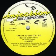 12inch Vinyl Single - Q-Matic - Take It To The Top