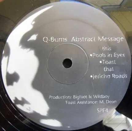 Q-Burns Abstract Message - Pools In Eyes