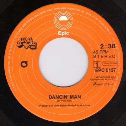 Q - Dancin' Man