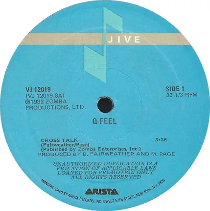 Q-Feel - Cross Talk