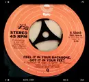 7inch Vinyl Single - Q - Feel It In Your Backbone Got It In Your Feet / Jump For Joy
