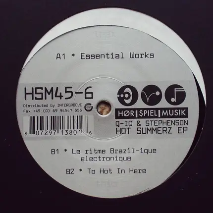 Q-IC & Stephenson - Hot summerz ep