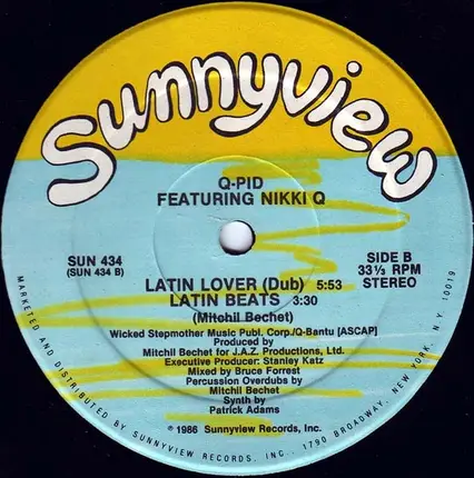 Q-Pid Featuring Nikki Q - My Latin Lover
