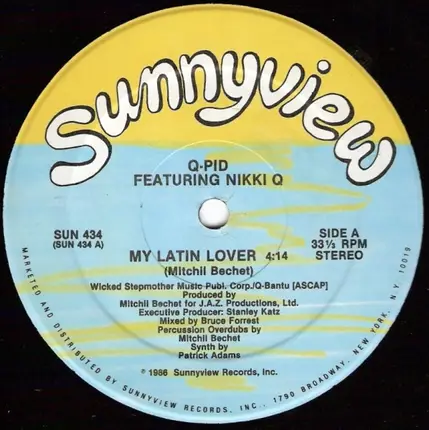 Q-Pid Featuring Nikki Q - My Latin Lover