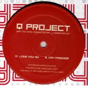 Q Project - Love You So / Cry Freedom