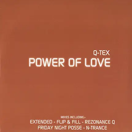 Q-Tex - Power Of Love