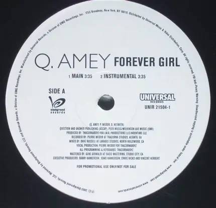 Q. Amey - Forever Girl