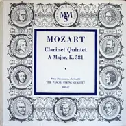 Mozart / Quatuor Pascal - Clarinet Quintet A Major, K.581